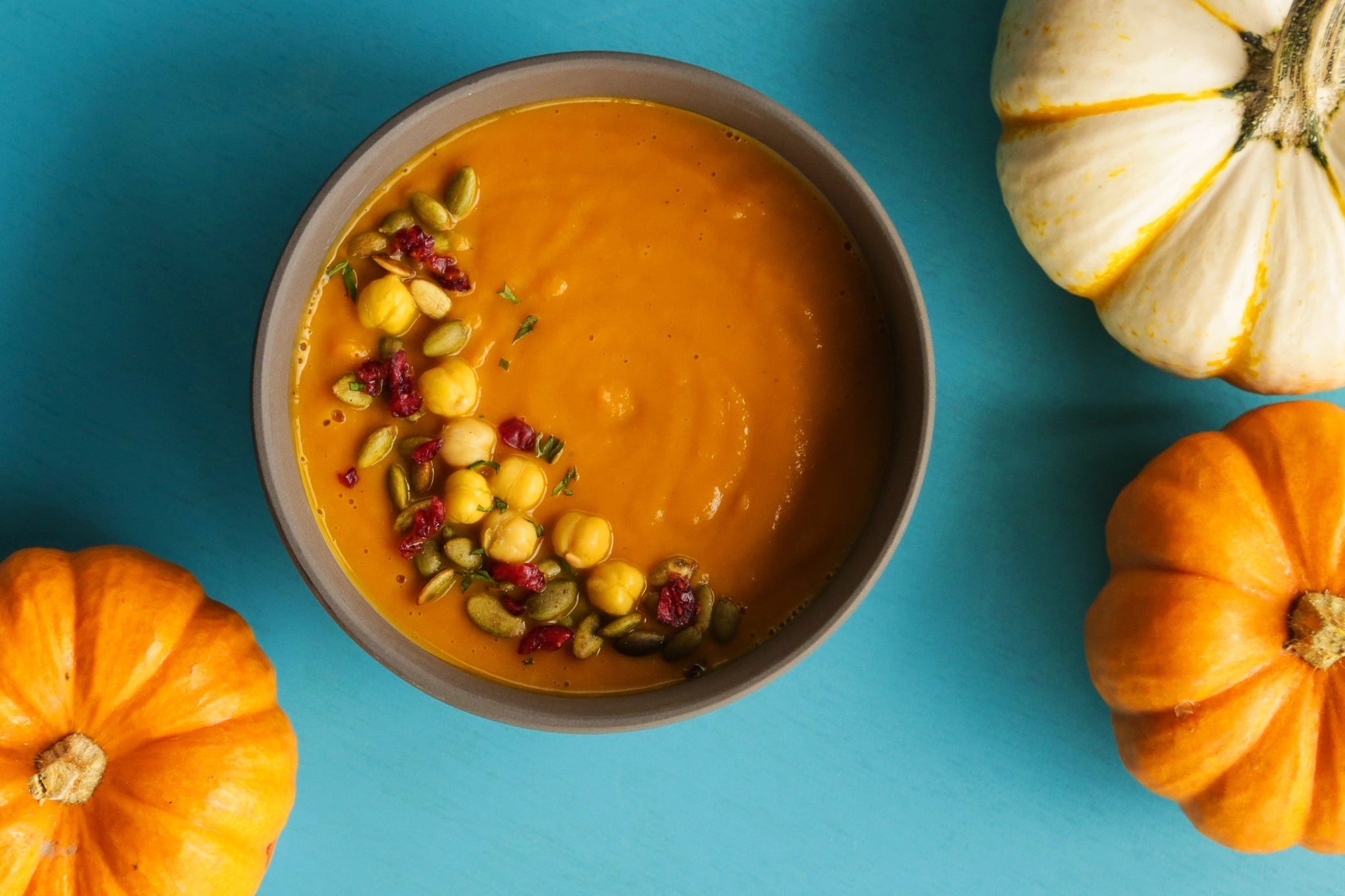 Sopa crema de zapallo
