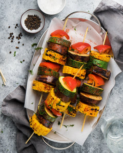 Anticuchos vegetarianos